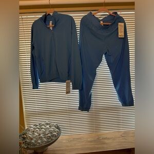 Lululemon Adapted State Perforated Track Jacket & HR Jogger Pool New with Tags